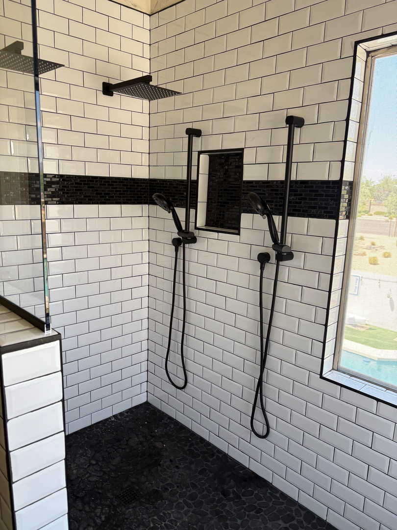 Custom showers